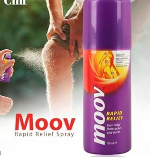 Picture of Moov Rapid Relief Spray for Fast Relives of Pain – 150ml DUBAI
