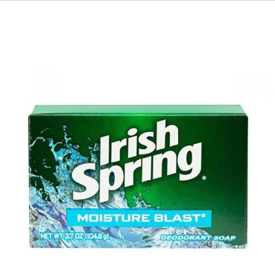 Picture of International Thailand product Irish Spring Moisture Blast Soap used for male/ female - 104 gm