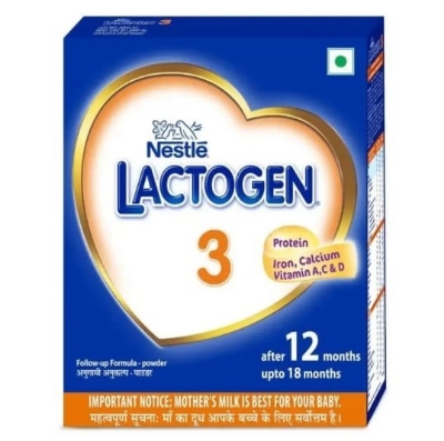 Picture of LACTOGEN 3 Infant Formula Powder - Upto 6 months, Stage 3, 400g