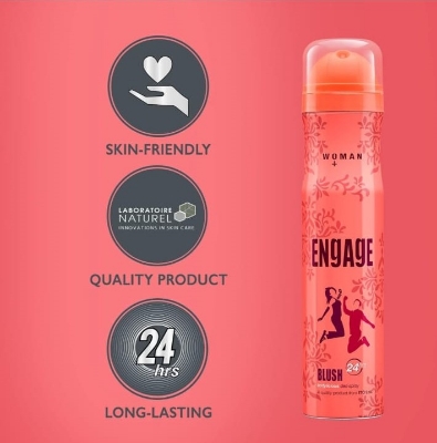 Picture of International Indian Product Engage Woman Deodorant Blush, 150Ml