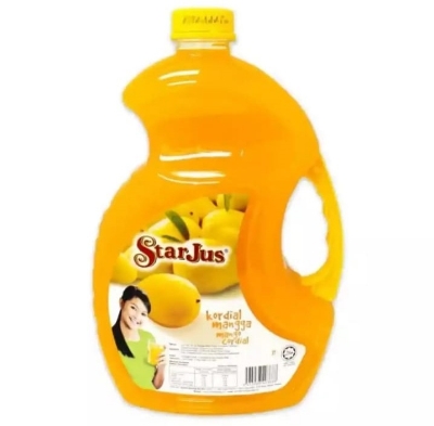 Picture of International Malaysian Product Star Jus Cordial Mango 1 Ltr