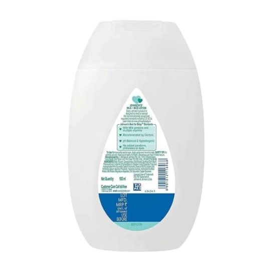 Picture of International Johnson’s Baby Milk + Rice Lotion(Malaysia)-100ml
