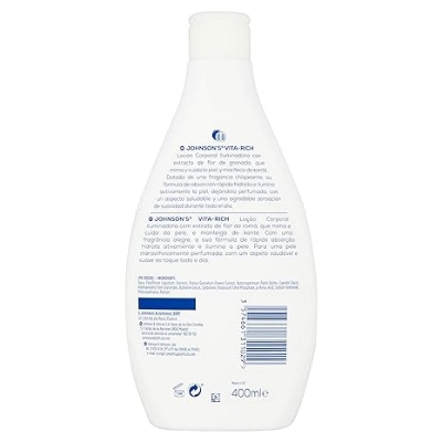 Picture of International Italiya Product Johnsons Vita Rich Iluminador Granada Loción Corporal 400Ml