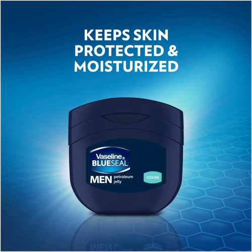 Picture of International South African Product Skin care Vaselin Blueseal Cooling used for male - 100 ml