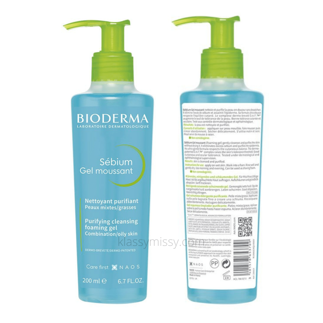 Picture of Bioderma Foaming Gel Face Wash, 200ml