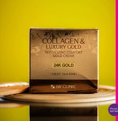 Picture of International Korean Product 3W Clinic Collagen & Luxury Gold 24K Gold Cream-100gm