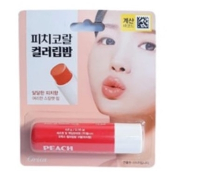 Picture of International Korean Product Oriox Peach Moisture Lip Balm 4.8g SPF15 (Korea)