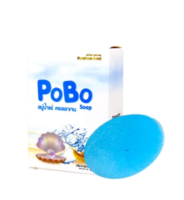 Picture of International Thailand product Body soap pobo used for baby - 80 ml