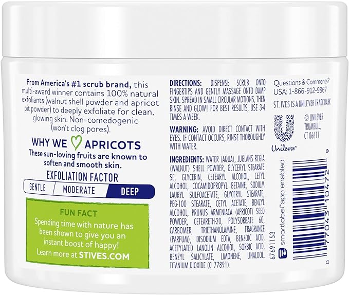 Picture of International European Product ST. Ives - Fresh Skin Invigorating Apricot Scrub-283gm