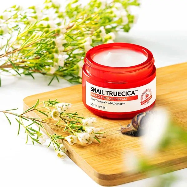 Picture of International Korean Product Skin care SOME BY MI Snail Truecica Miracle repair cream used for male/female - 60 gm