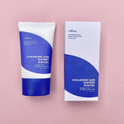 Picture of International Korean Product Skin care SUN CREAM Isntree HYALURINIC ACID WATERY SUN GELSPF 50+ used for male/female - 50 ml
