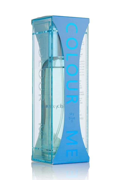 Picture of International UAE product Body perfume party scent Colour Me Sky Blue Used for female - 100 ml