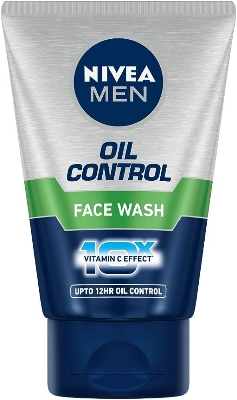 Picture of Indian product Skin care Nivea Men Oil Control face wash used for male - 100 ml
