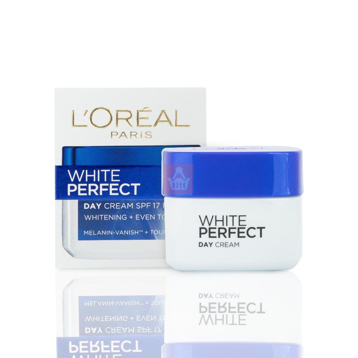 Picture of International European product Skin care Loreal paris White perfect day cream used for male/ female - 50 ml