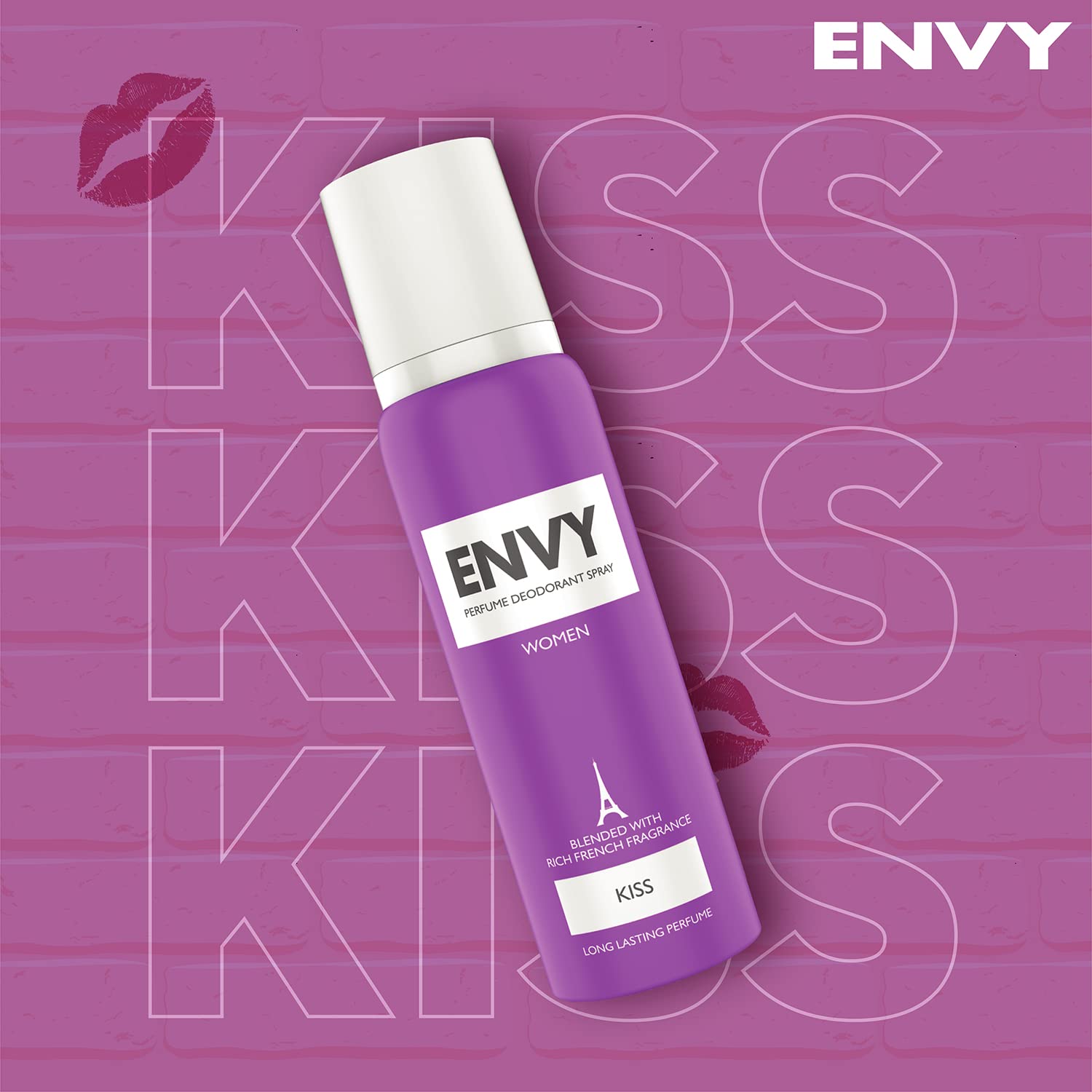 Picture of ENVY Kiss Deodorant - 120ML | Long Lasting Deo Perfume Spray For Women
