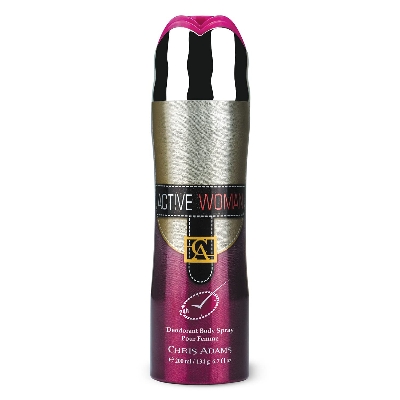 Picture of International France Product Active Woman Body Spray used for female- 200 ml