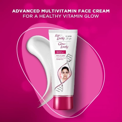 Picture of International UAE product Glow & Love_ly advanced multi vitamin vita glow cream used for male/female - 100 gm