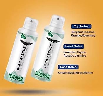 Picture of Indian product Body spray party scent PARK AVENU DISCOVER used for male/female - 150 ml