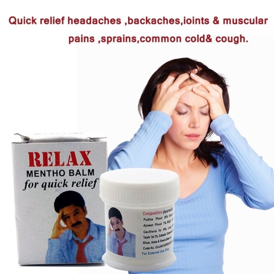 Picture of Relax - Mentho Balm for Quick Relief-9gm