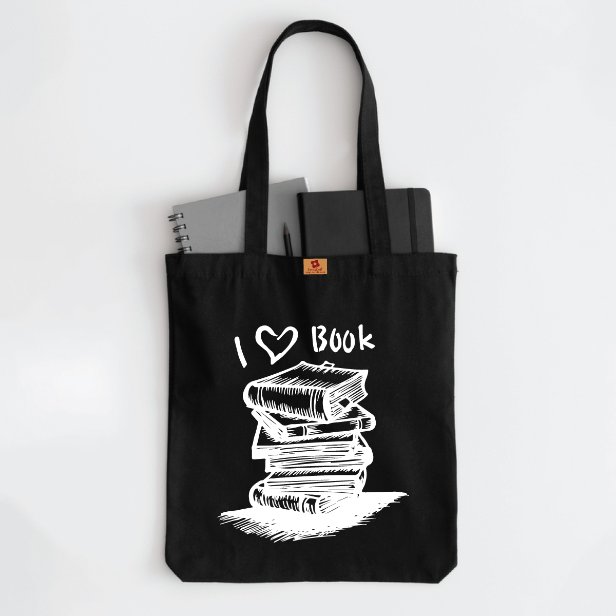 Picture of Stylish Collage Canvas Zipper Tote Bag for Girls and Women – Perfect for University, Work, & Gym