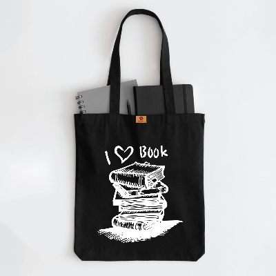 Picture of Stylish Collage Canvas Zipper Tote Bag for Girls and Women – Perfect for University, Work, & Gym