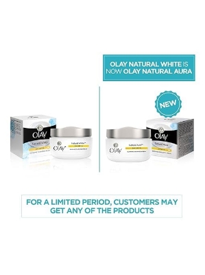 Picture of International Thailand product skin care natural aura day cream SPF 15 used for male female - 50 gm