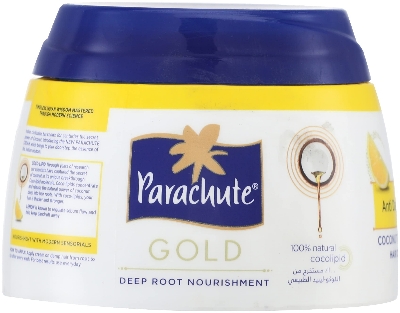 Picture of International UAE product Parachut Gold Anti Dandruff Hair cream used for male/ female 1 Piece- 140 ml