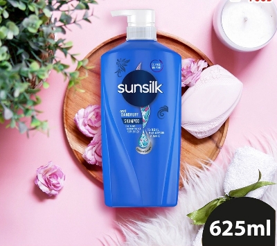 Picture of International Thailand product hair care product Sunsilkse shampoo anti DANDRUFF used for male/ female - 625 ml