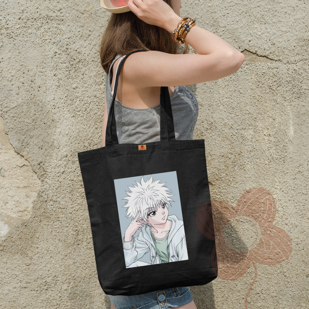 Picture of Samia Craft Unique Simple Design Printed Canvas Tote Bag - Stylish, Durable for Daily Versatile Use