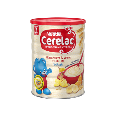 Picture of International European food item Cerelac infant cereals with milk start from 7 months (Fruits) - 400 gm
