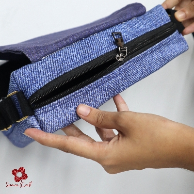 Picture of Samia Craft Fashionable Unique Design Ladies Cross Bag - Trendy Fashionable Women Tote Bag