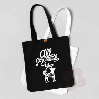 Picture of Samia Craft Unique Simple Design Printed Canvas Tote Bag - Stylish, Durable for Daily Versatile Use