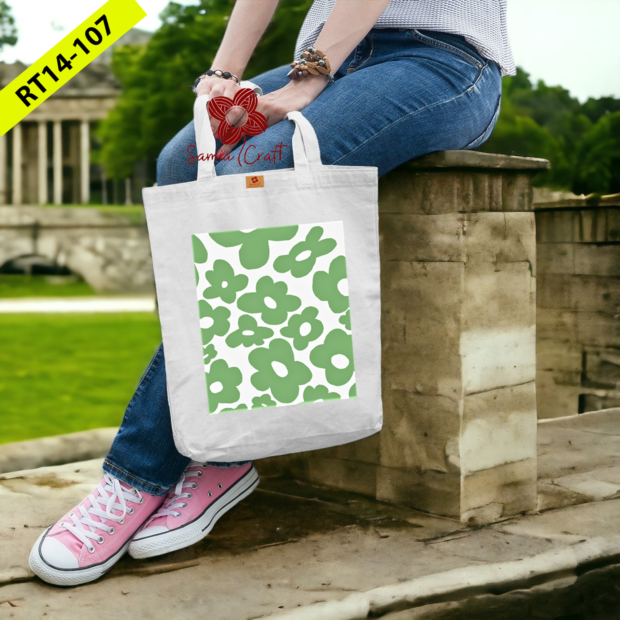 Picture of Samia Craft Fashion Forward: Canvas Tote for Daily Glamour