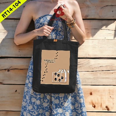 Picture of Samia Craft Color Burst Carry Vibrant Cotton Canvas Tote