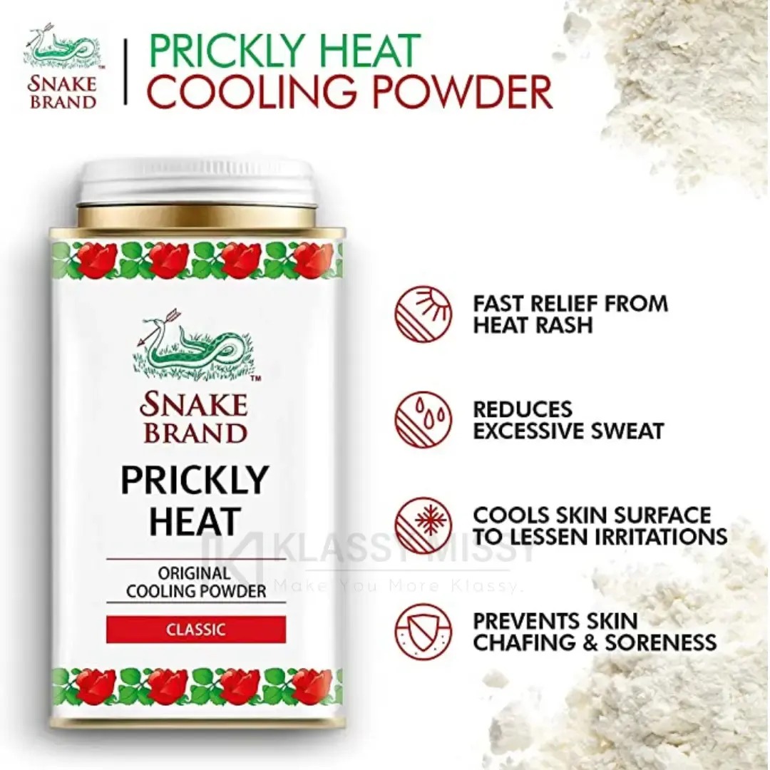 Picture of Snake Brand Prickly Heat Powder Classic (Thailand) 50g