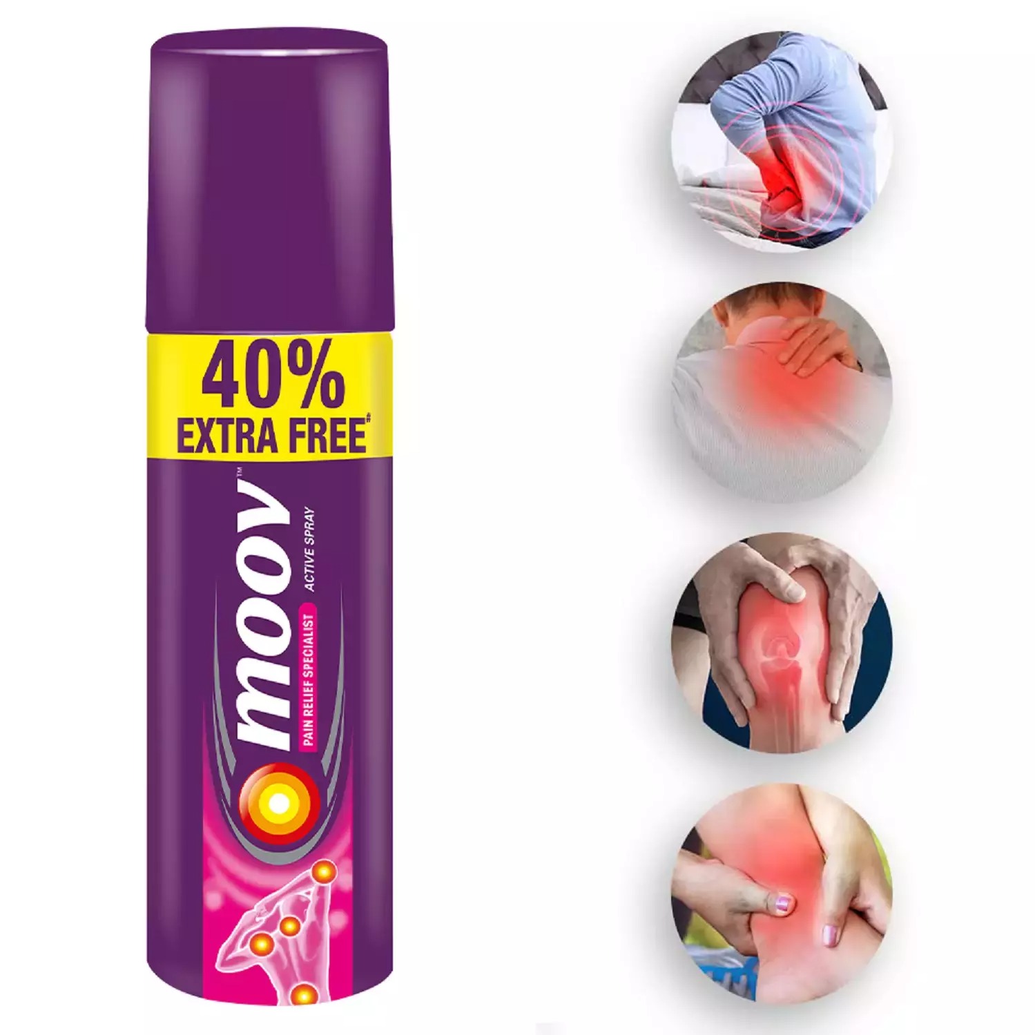 Picture of Moov Pain Relief Specialist Active Spray (India) - 35g