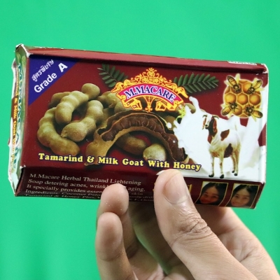 Picture of M.MACARE Tamarind & Milk Goat With Honey Soap (Thailand) - 80g