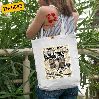 Picture of Samia Craft Aesthetic Modern Design Digital Print canvas Tote Bag in Dazzling Colors Unisex Everyday Daily Use - School College University