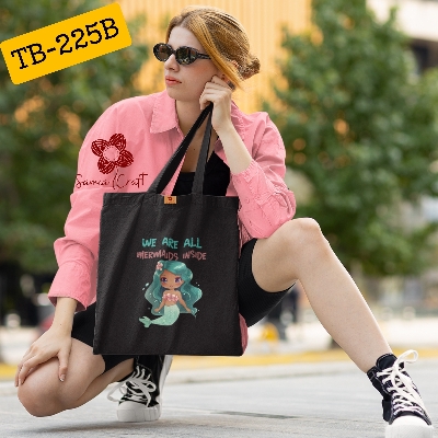 Picture of Samia Craft Class Act Chic: Daily Vogue Canvas Tote Bag for University Vogue Life