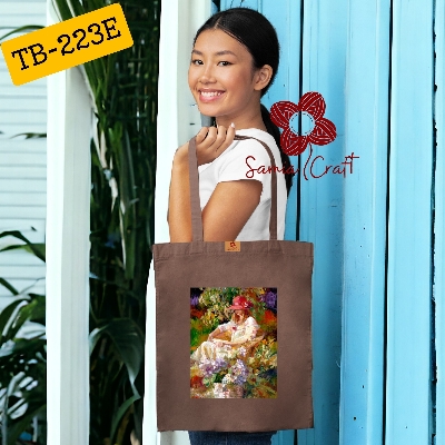 Picture of Samia Craft Charm in the Cart: Girls' Eco-Friendly Daily Tote Bag