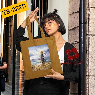 Picture of Samia Craft Daily Darling: Chic Campus Tote Bag in Rich Colors