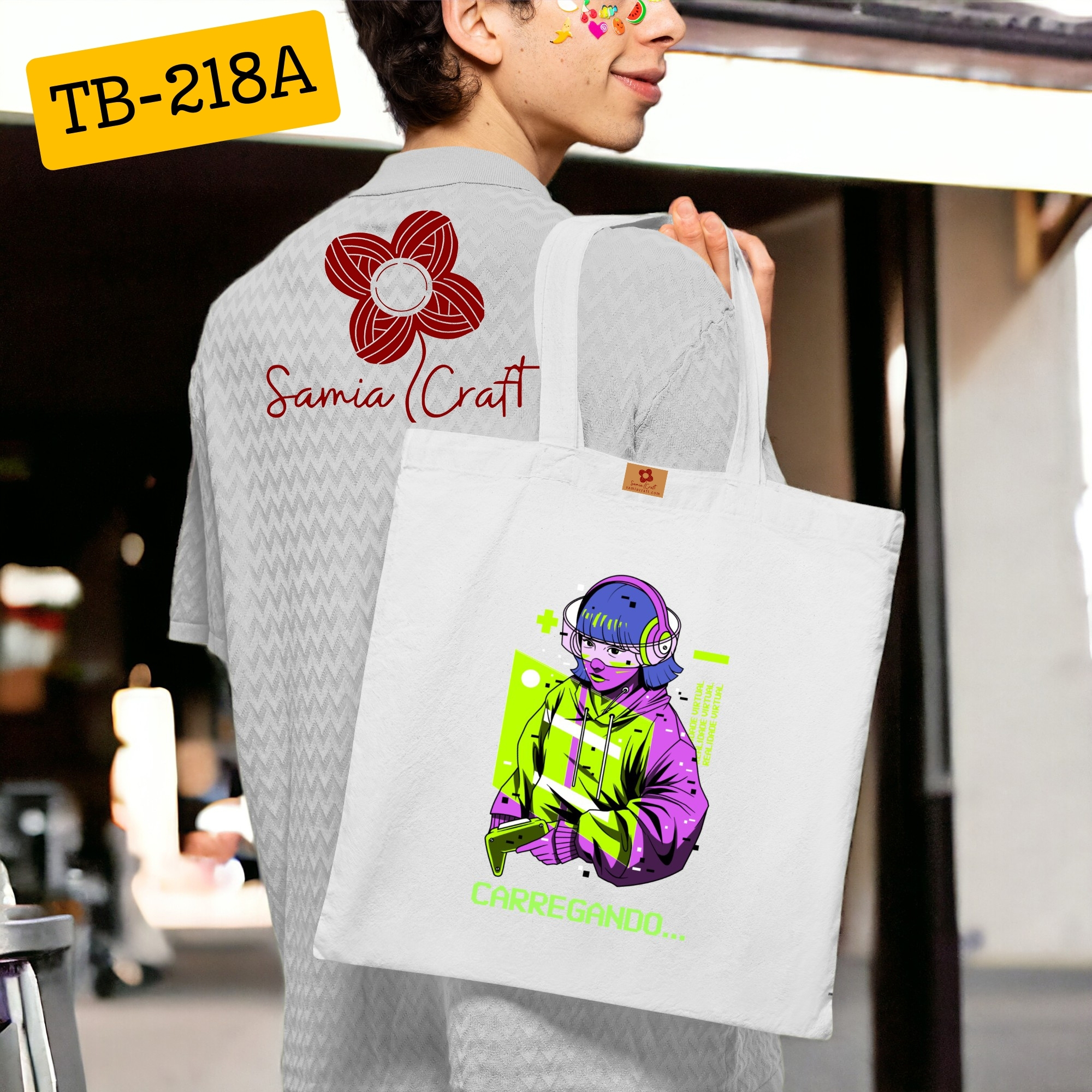 Picture of Samia Craft Trendy Totes for Trendy Gals: Eco Chic Daily Essentials