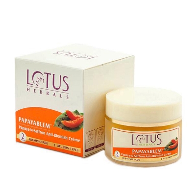 Picture of Indian product Skin care Lotus Papayablem Anti-Blemish Cream Used for male/female - 50 gm