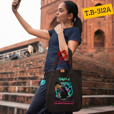 Picture of Samia Craft Canvas Connoisseur: Digital Print Tote in Rich Colors