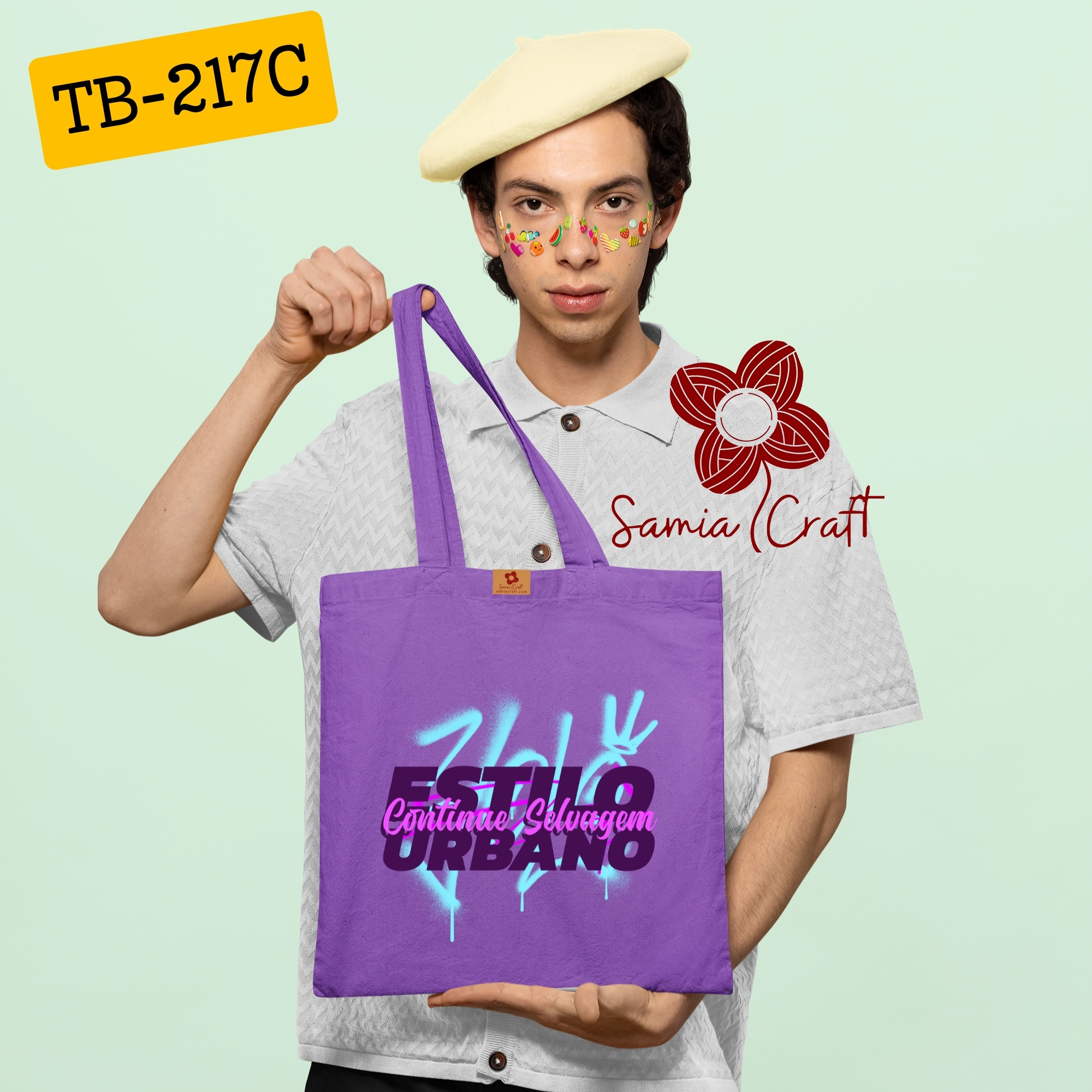 Picture of Samia Craft Tote-ally Yours: Trendy Daily Vogue Tote Bag for Modern Women