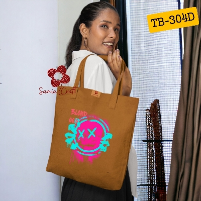 Picture of Samia Craft Daily Diva Essentials: Fashionable Canvas Tote for Girls and Women