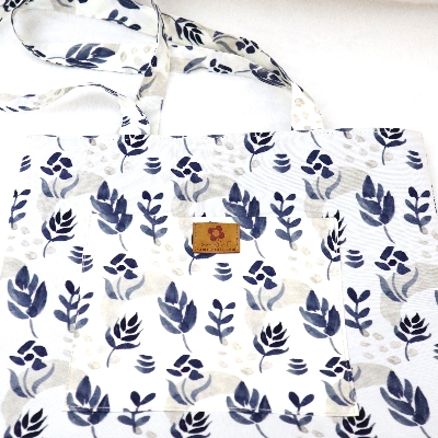 Picture of Watercolor Black Floral Printed Elegant Bag for Women and Girls: Discover Stylish Top Handle Bags Trends