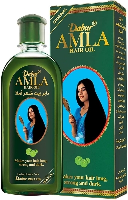 Picture of International UAE product Hair care Da_bur Amla hair oil used for male female - 200 ml