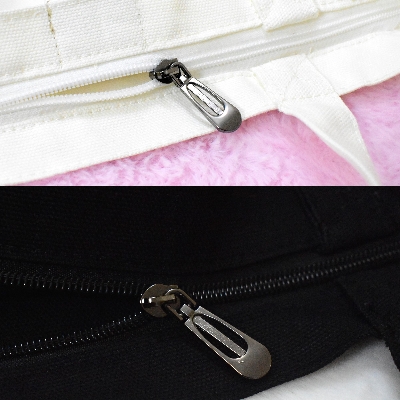 Picture of Canvas Tote Bag For Women's With Zipper
