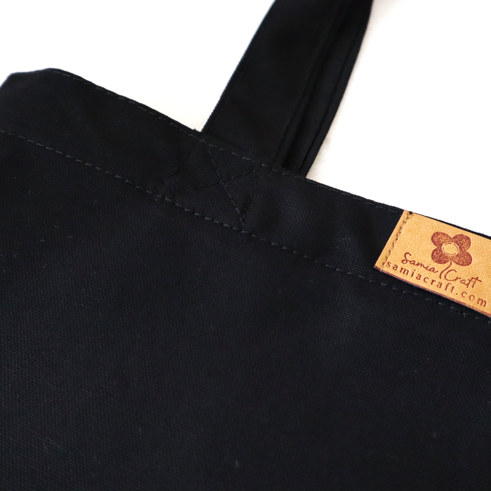 Picture of Canvas Tote Bag For Women's With Zipper